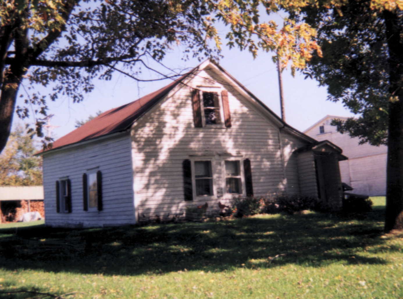 The Herbert Johnson House, Wiota.
(Credit: Robert A. Braun.)