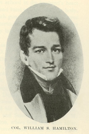 Col. William S. Hamilton.
(Source: Frank Stevens, The Black Hawk War.)