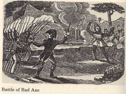 Regulars at Bad Ax.
(Credit: Crawford Thayer, 