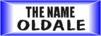 The Origins of the Oldale Surname