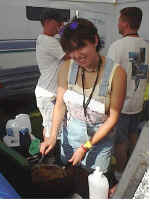 Jennifer cooking up a storm