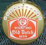 IBI International Old Dutch Beer Bottle Cap Thermometer