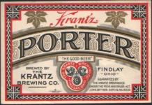 Old Dutch Porter Label