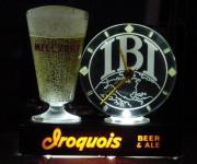 International Iroquois clock dark