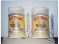 Old Dutch Lighted Beer Sign - Mug