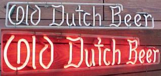Old Dutch Beer Neon Sign
