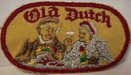1950's Old Dutch Beer Uniform Patch