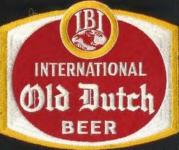 Old Dutch- International Brewing Uniform Patch