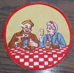 Old Dutch Uniform Patch - round