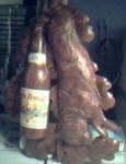 bottle with rabbit