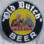 Old Dutch Mirror & Glass Beer Sign