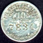 10 cents KRANTZ BEER #7834