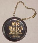 Krantz Old Dutch Beer poker chip keychain