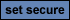set security on/off
