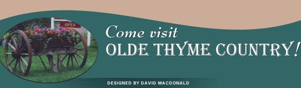 Come visit OLDE THYME COUNTRY!