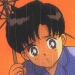 Mamoru as a child
