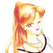Manga pic of Setsuna with red hair