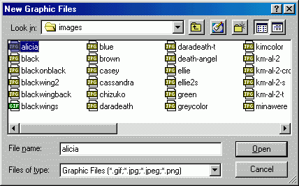 The New Graphics Menu