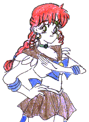 Jacey as Sailor Earth