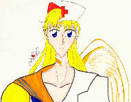 Nurse Aino/Sailor Venus by AnimaLuva1