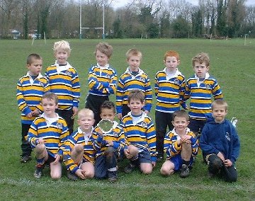Under 7s Finalists at Uni.Vandals 17-03-02