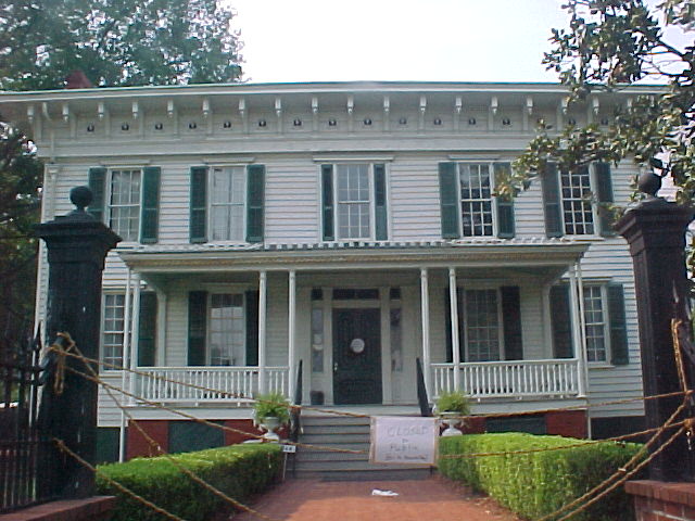 First White House of the CSA in Montgomery, Alabama.