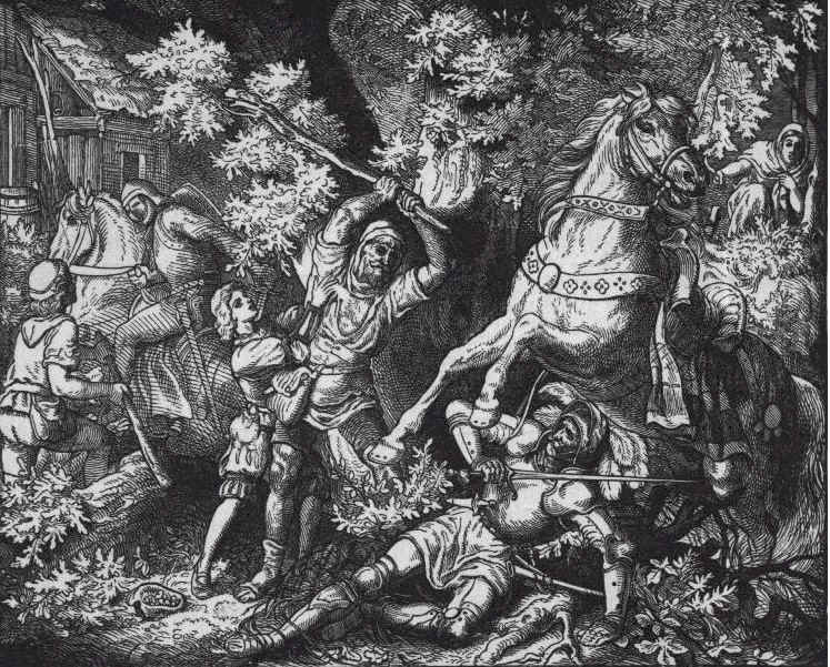 a very old engraving