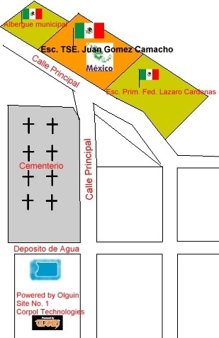 Croquis de localizaci&oacute;n de CCD