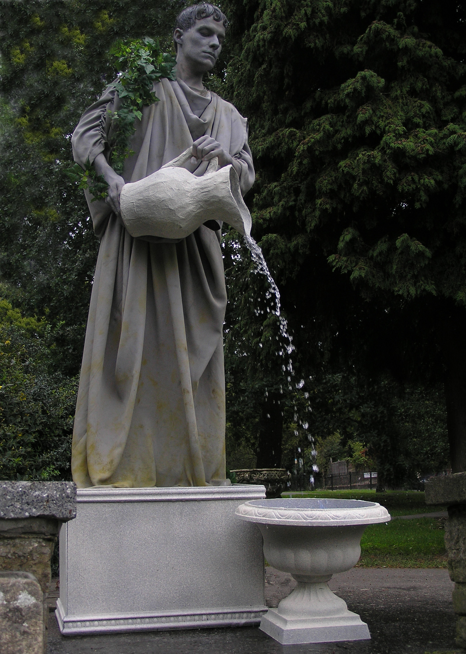 Aquarius the Water Statue