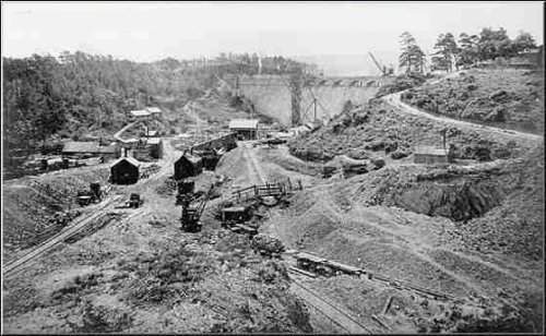 Site of the former feeder canal reservoir