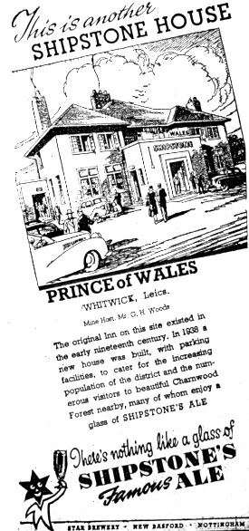 Coalville Times Advert, August 1954