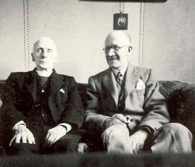 The Vicar and George Fortnam