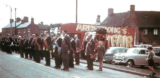 Parade on Thringstone Green, 1960