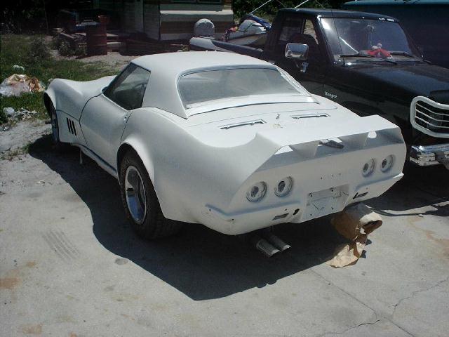 Corvette in gelcoat