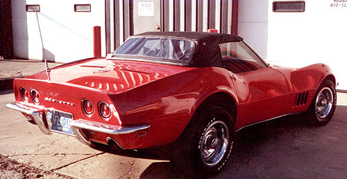 red corvette