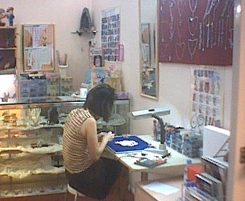 Our expert staff at our shop in Katong Shopping Centre.