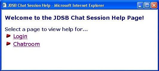 Help Screen