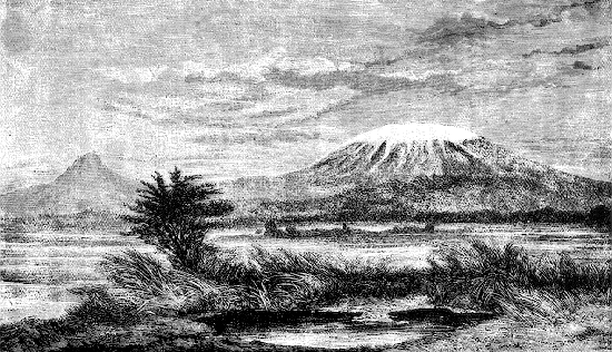 Kilimanjaro and the Njiri Plain.