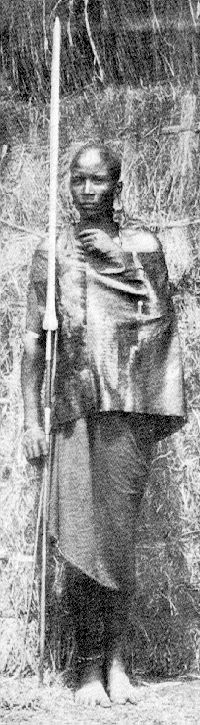 Masai-Krieger.