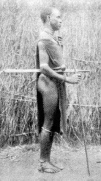 Masai-Krieger.