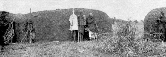 Im Masai-Kraal.