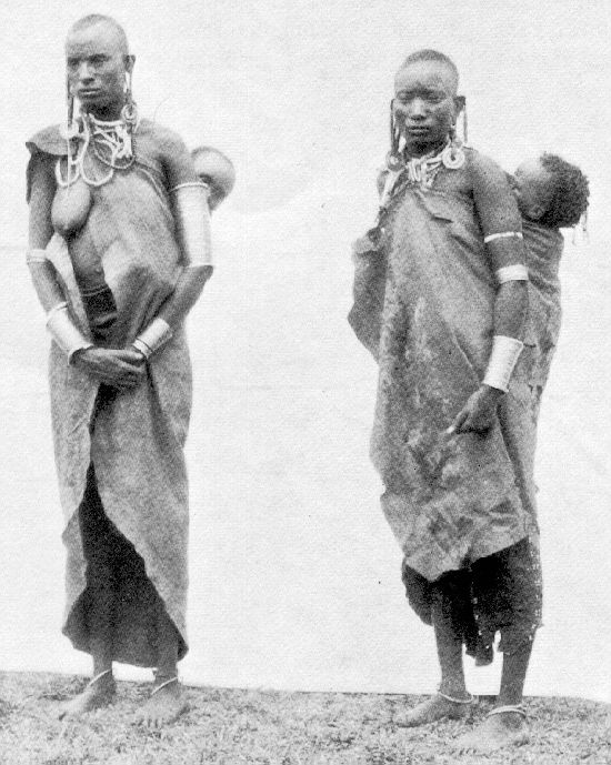 Wandorobbo-Frauen.