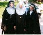 Three clostered Nuns