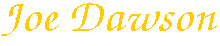 Joe Dawson