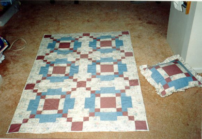 girls cot quilt