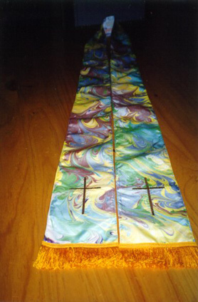 marbled stole