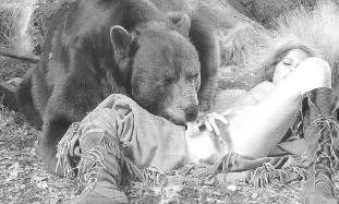 That bear is such a ho!