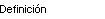 Definici�n