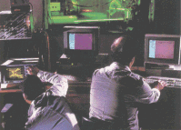 Scientists and Laser