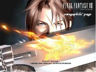 Welcome to my ff8 page!  Help me!  I'm gonna pack my page with a lotta stuff so e-mail me if you have anything to contribute!